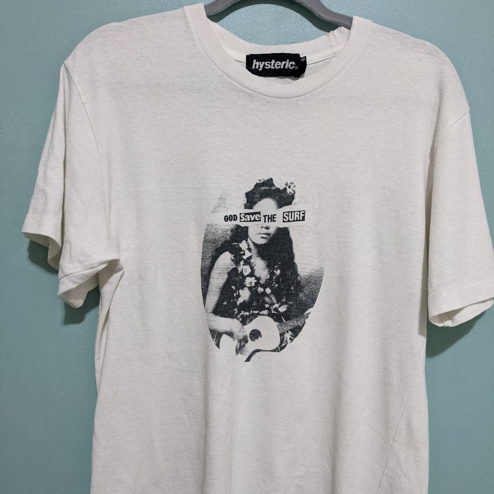 Hysteric Glamour white graphic t shirt